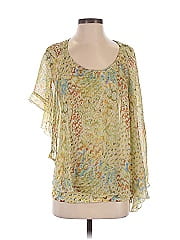 Tiny 3/4 Sleeve Silk Top