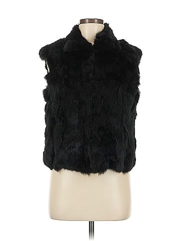 Adrienne Landau Faux Fur Vest (view 1)