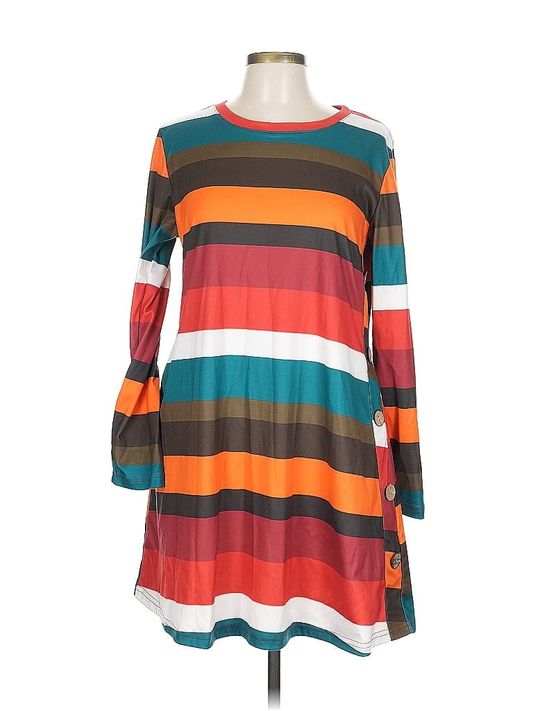 Pre-owned Unbranded Casual Dress In Blue