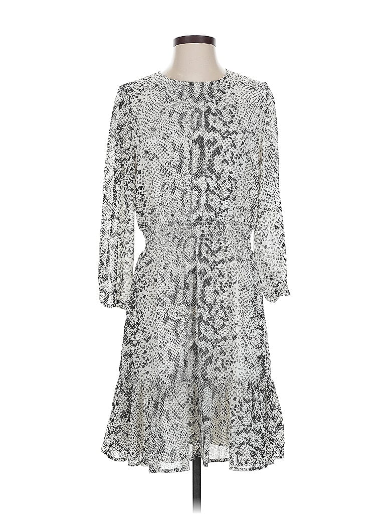 Pre-owned J.crew Factory Store Casual Dress In Silver