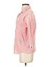 J.Crew Color Block Pink 3/4 Sleeve Button-Down Shirt Size 2 - photo 6