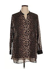 Belle By Kim Gravel Long Sleeve Blouse