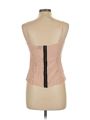Sparkle & Fade Sleeveless Silk Top (view 2)
