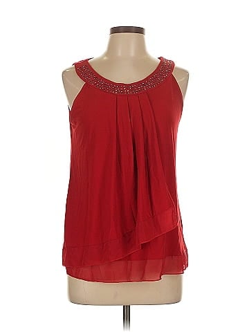 Roz & Ali Sleeveless Blouse (view 1)