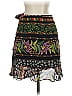 FARM Rio for Anthropologie 100% Viscose Floral Black Casual Skirt Size XS - photo 2