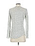 Sundance 100% Linen Gray Long Sleeve Top Size S - photo 3