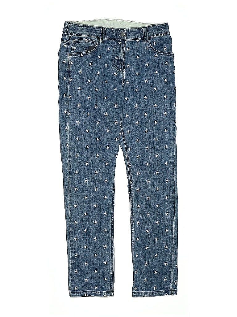 Stella McCartney Polka Dots Blue Jeans Size 14 - photo 1