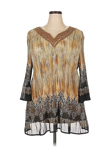 Catherines 3/4 Sleeve Blouse (view 1)