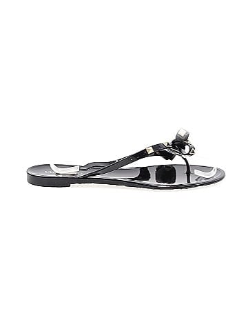 Valentino Garavani Rockstud Jelly Flip Flops (view 1)