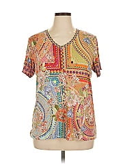 Johnny Was Short Sleeve Blouse