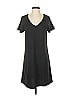 Nine West Solid Black Casual Dress Size S - photo 1