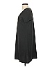 Nine West Solid Black Casual Dress Size S - photo 4
