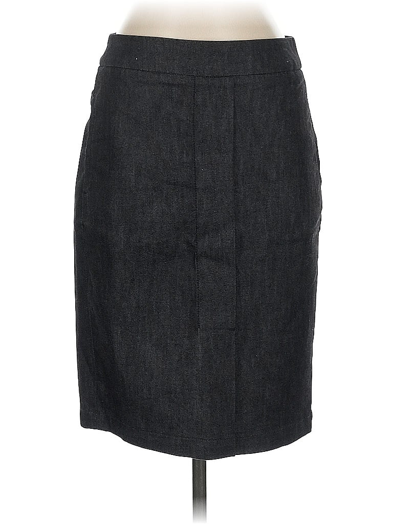 Talbots Gray Denim Skirt Size 4 (petite) - photo 1