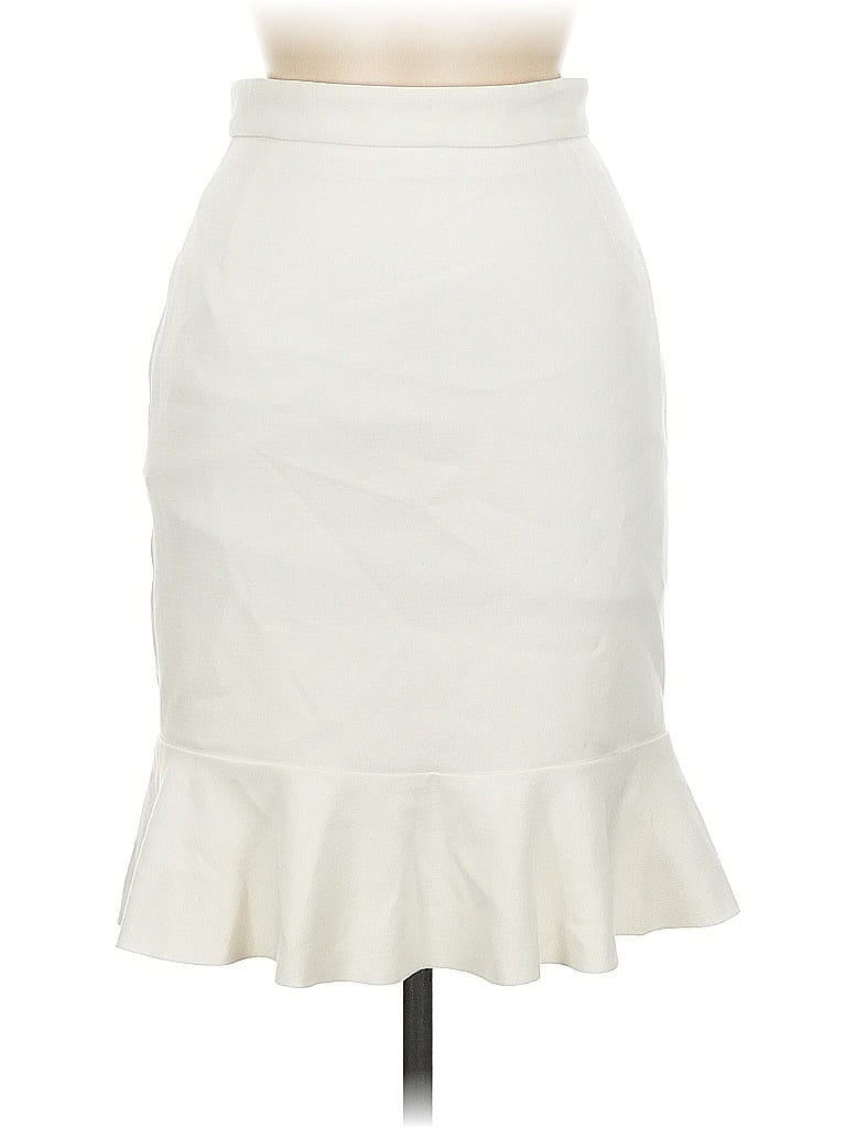 H&M Pre-owned Formal Skirt In White