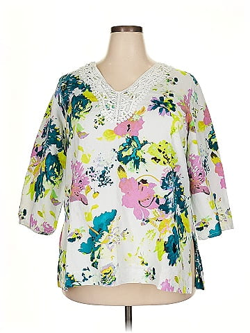 PREMISE 3/4 Sleeve Blouse (view 1)
