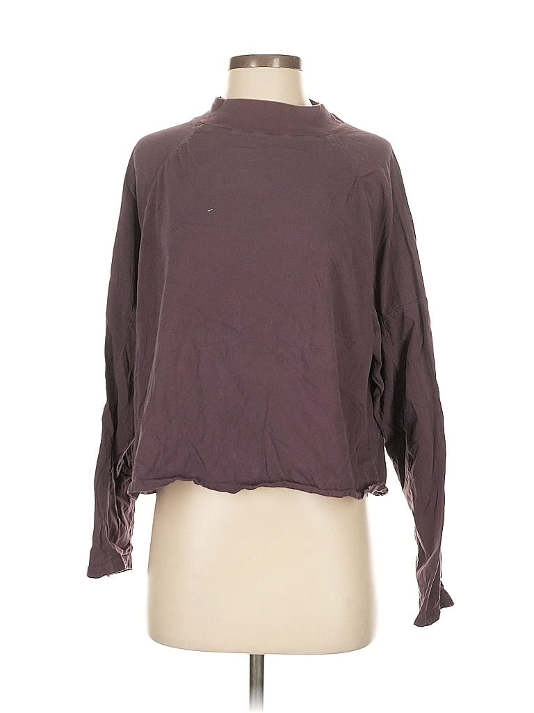 We the Free 100% Cotton Brown Long Sleeve Turtleneck Size S - photo 1