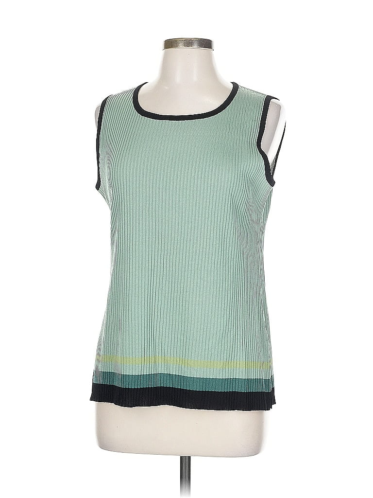 misook 100% Acrylic Green Casual Dress Size L - photo 1