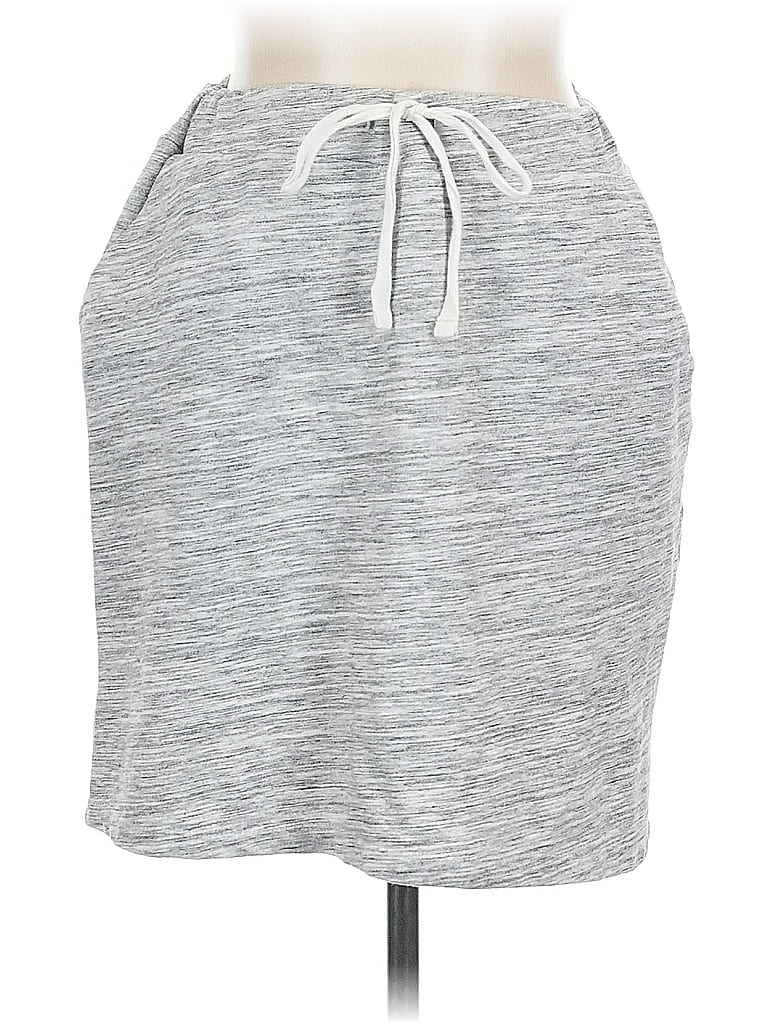 Pre-owned Sonoma Life + Style Casual Skirt In Gray