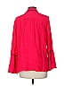 Porridge Red 3/4 Sleeve Button-Down Shirt Size M - photo 2