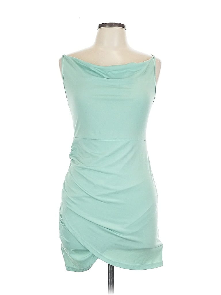 Pre-owned Shein Cocktail Dress In Blue
