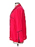 Porridge Red 3/4 Sleeve Button-Down Shirt Size M - photo 4