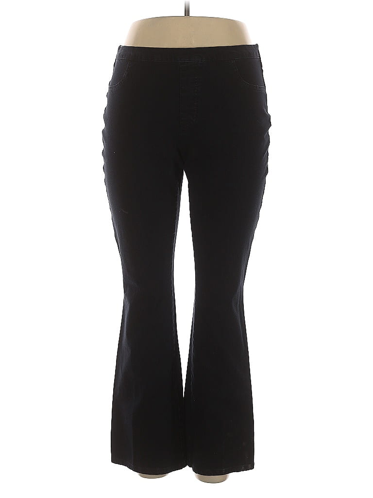Isaac Mizrahi LIVE! Black Jeggings Size 14 - photo 1