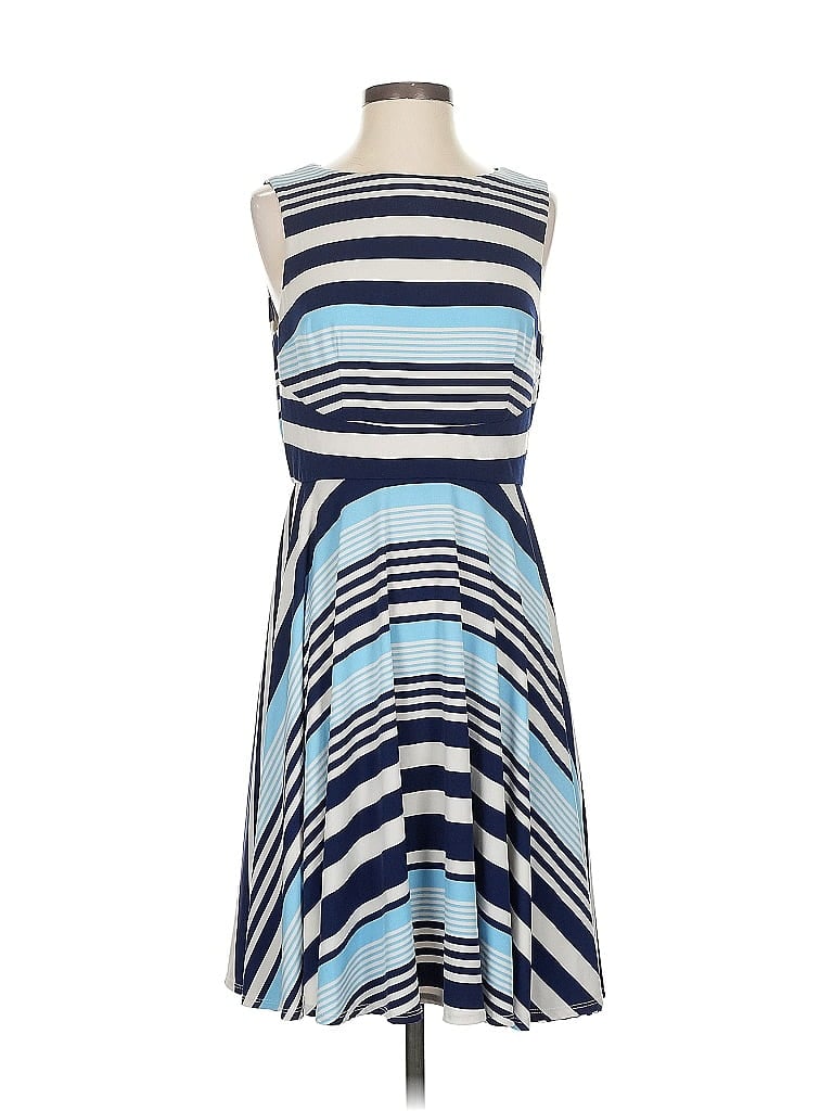 Click to view more detailed imagery on our partner's website Pre-owned Donna Morgan Cocktail Dress In Blue