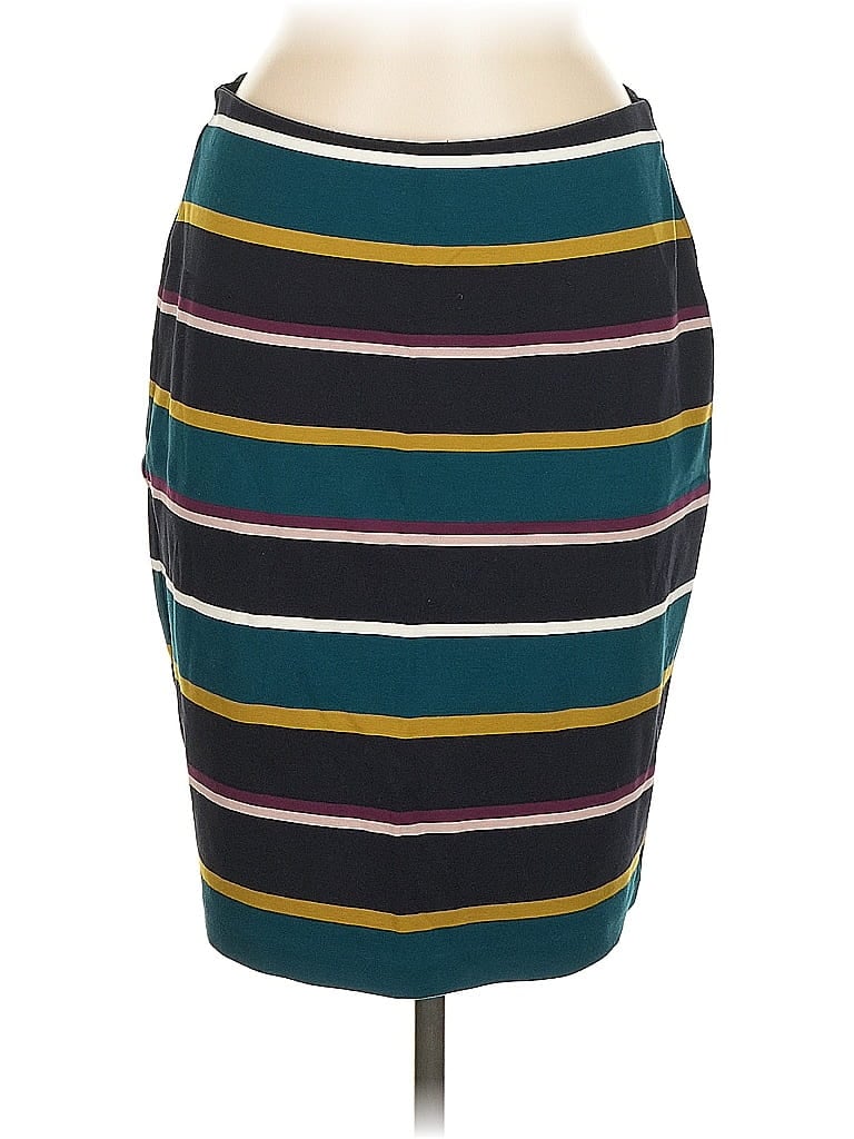 Pre-owned Ann Taylor Factory Casual Skirt In Blue