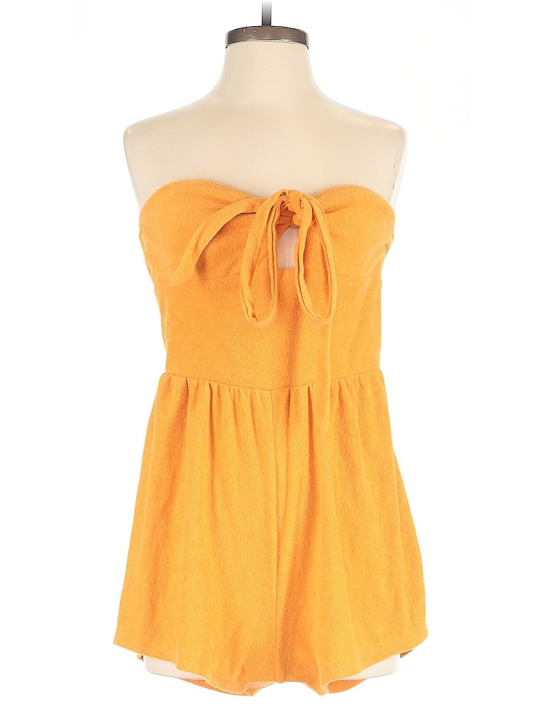 Pre-owned Wild Fable Romper In Orange