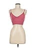 Gap Body Solid Pink Sports Bra Size M - photo 1