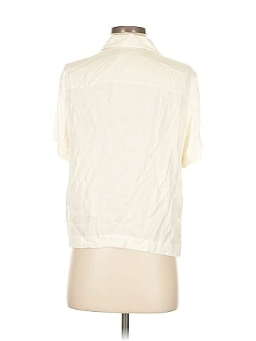 Quince Short Sleeve Silk Top (view 2)