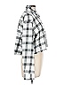 Aeropostale Checkered-gingham Gray Long Sleeve Blouse Size L - photo 4