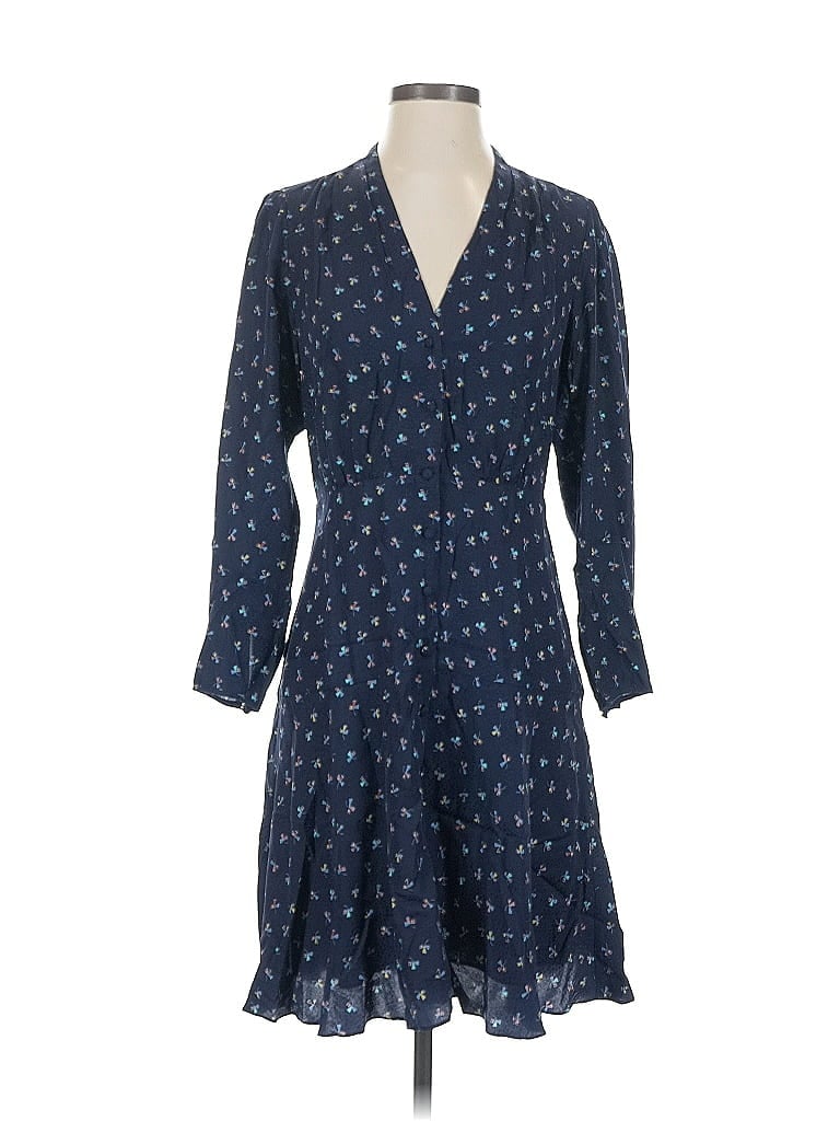 Pre-owned Tailored By Rebecca Taylor Casual Dress In Blue
