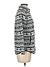 T by Talbots 100% Cotton Print Gray Turtleneck Sweater Size M - photo 3