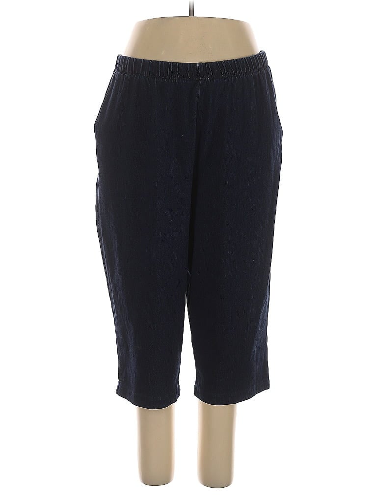 Click to view more detailed imagery on our partner's website Pre-owned Lands' End Casual Pants In Blue