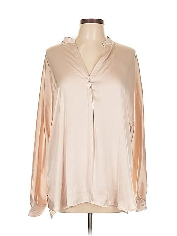 R | Label Long Sleeve Blouse (view 1)