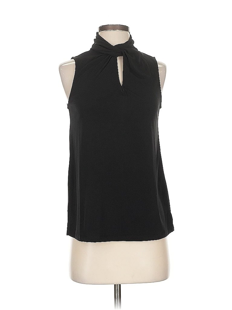 Pre-owned Michael Michael Kors Sleeveless Blouse In Black