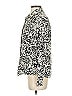 J.Crew 100% Cotton Animal Print Ivory Long Sleeve Blouse Size 0 - photo 6