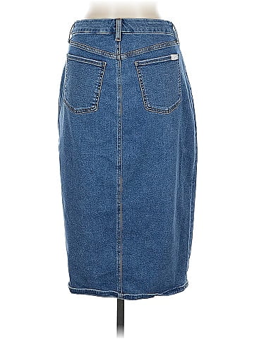 Jen 7 Denim Skirt (view 2)