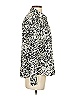 J.Crew 100% Cotton Animal Print Ivory Long Sleeve Blouse Size 0 - photo 5