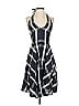 Eva Franco 100% Polyester Argyle Gray Casual Dress Size 0 - photo 1
