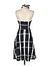Eva Franco 100% Polyester Argyle Gray Casual Dress Size 0 - photo 2
