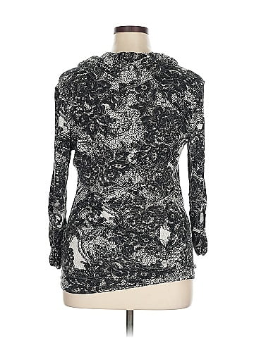 New York & Company 3/4 Sleeve Top (view 2)