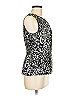Ann Taylor Factory 100% Polyester Silver Sleeveless Blouse Size 8 - photo 4