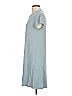 Lou & Grey Solid Gray Casual Dress Size S - photo 5