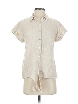 Belle By Kim Gravel Short Sleeve Blouse
