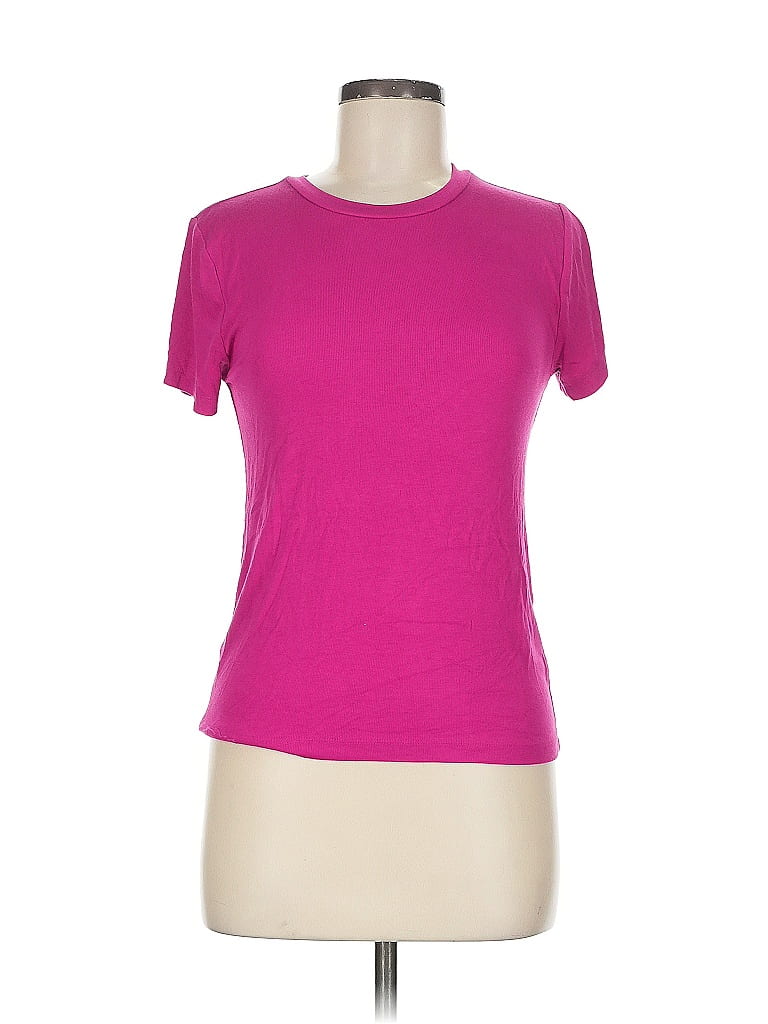 Pre-owned Ann Taylor Loft Active T-shirt In Pink