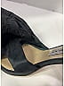 Jimmy Choo 100% Leather Teal Black Heels Size EU 35 1/2 - photo 8