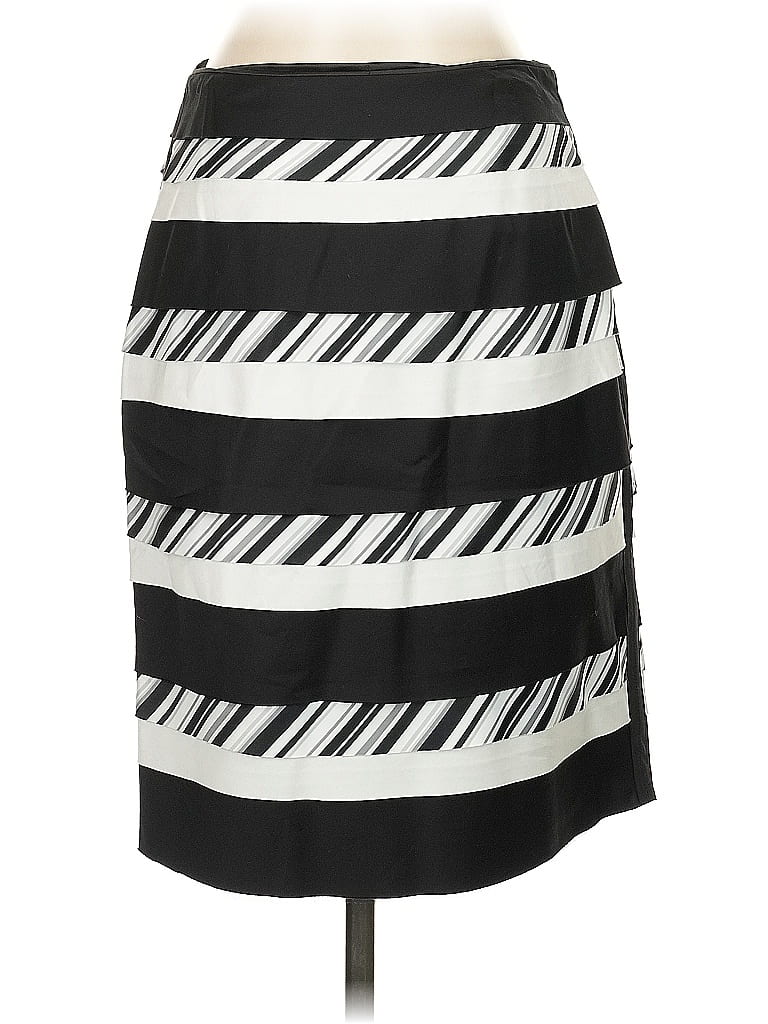 Pre-owned White House Black Market Casual Skirt In Black