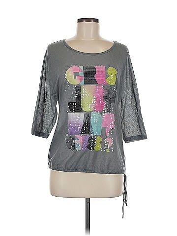 Guess 3/4 Sleeve T-Shirt (view 1)